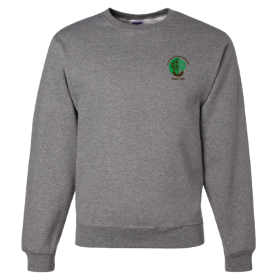 First Baptist Church of Mayville Cotton Crew Sweatshirt – EMBROIDERED – Oxford product image