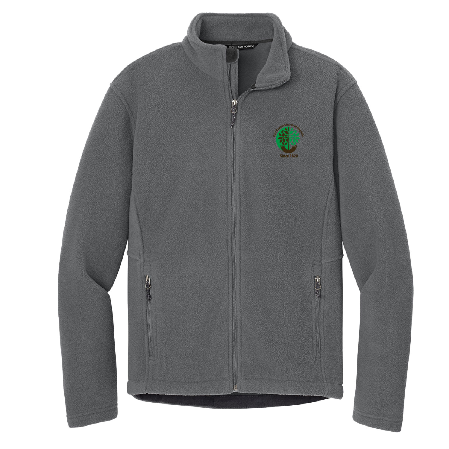 First Baptist Church of Mayville – Men’s Fleece Jacket – EMBROIDERED product image