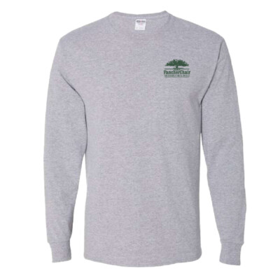 Fancher Chair Company – Cotton Long Sleeve Shirt – Athletic Heather product image