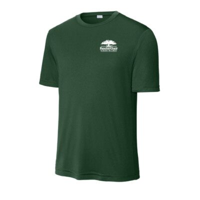 Fancher Chair Company – Poly Short Sleeve Shirt – Forest Green product image