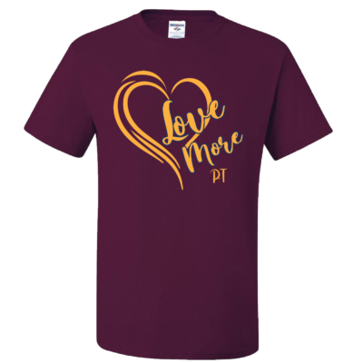 Love More Paula Troutman Fundraiser – Maroon – Gold Print product image