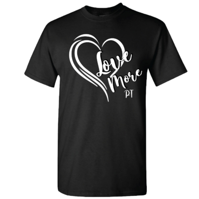 Love More Paula Troutman Fundraiser – Black – White Print product image