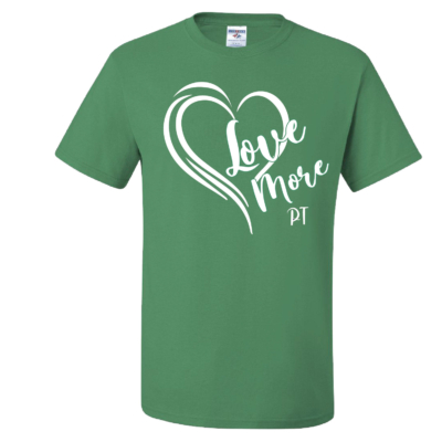 Love More Paula Troutman Fundraiser – Green – White Print product image