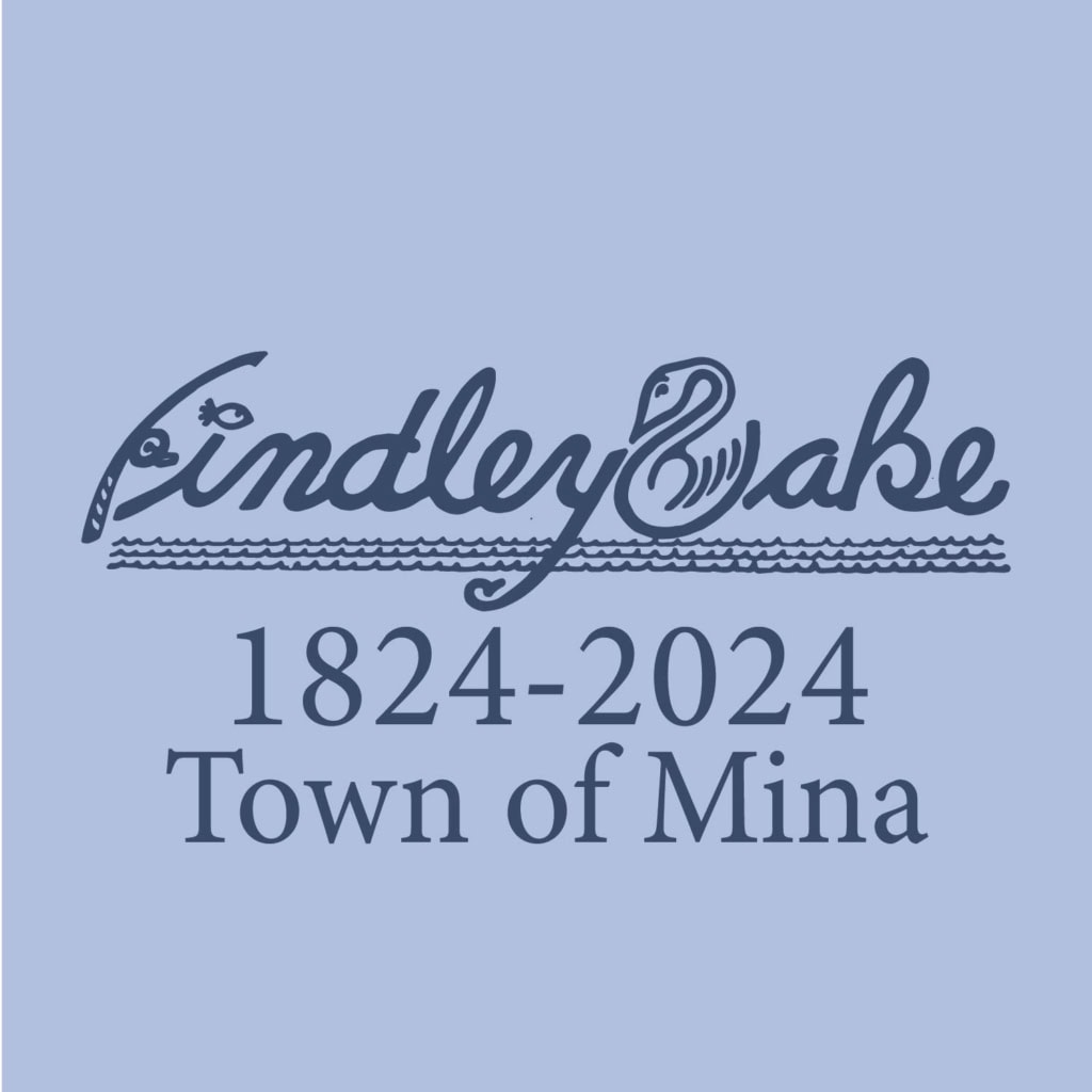 Town of Mina Bicentennial logo