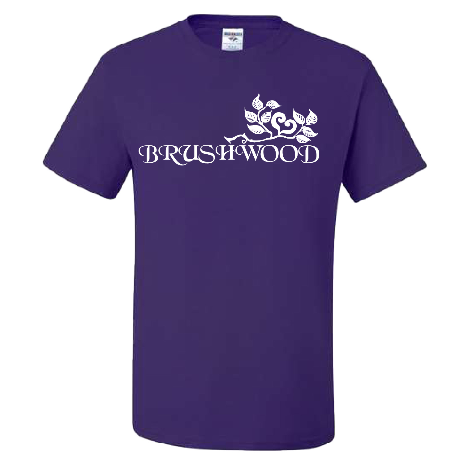 Brushwood – Cotton Short Sleeve Shirt – Purple product image
