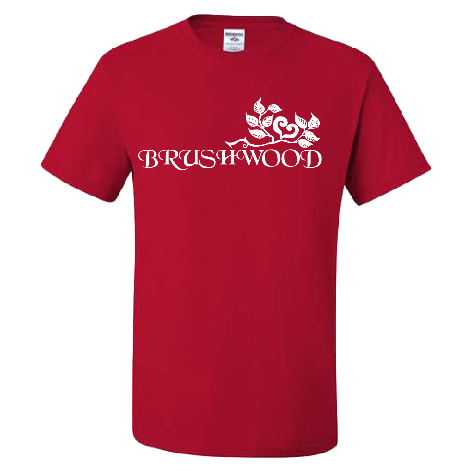 Brushwood – Cotton Short Sleeve Shirt – Red product image