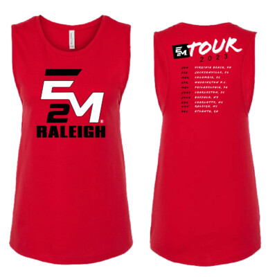 E2M Events – Raleigh NC- Women’s Jersey Muscle Tank product image