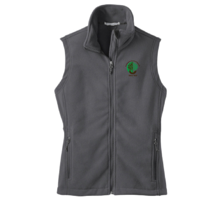 First Baptist Church of Mayville Ladies Fleece Vest – EMBROIDERED product image