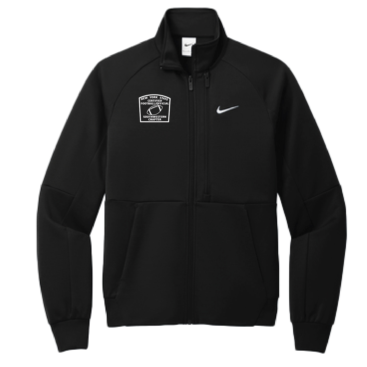 NYS Certified Football Official Apparel- Nike Full-Zip Chest Swoosh Jacket- Emb. product image