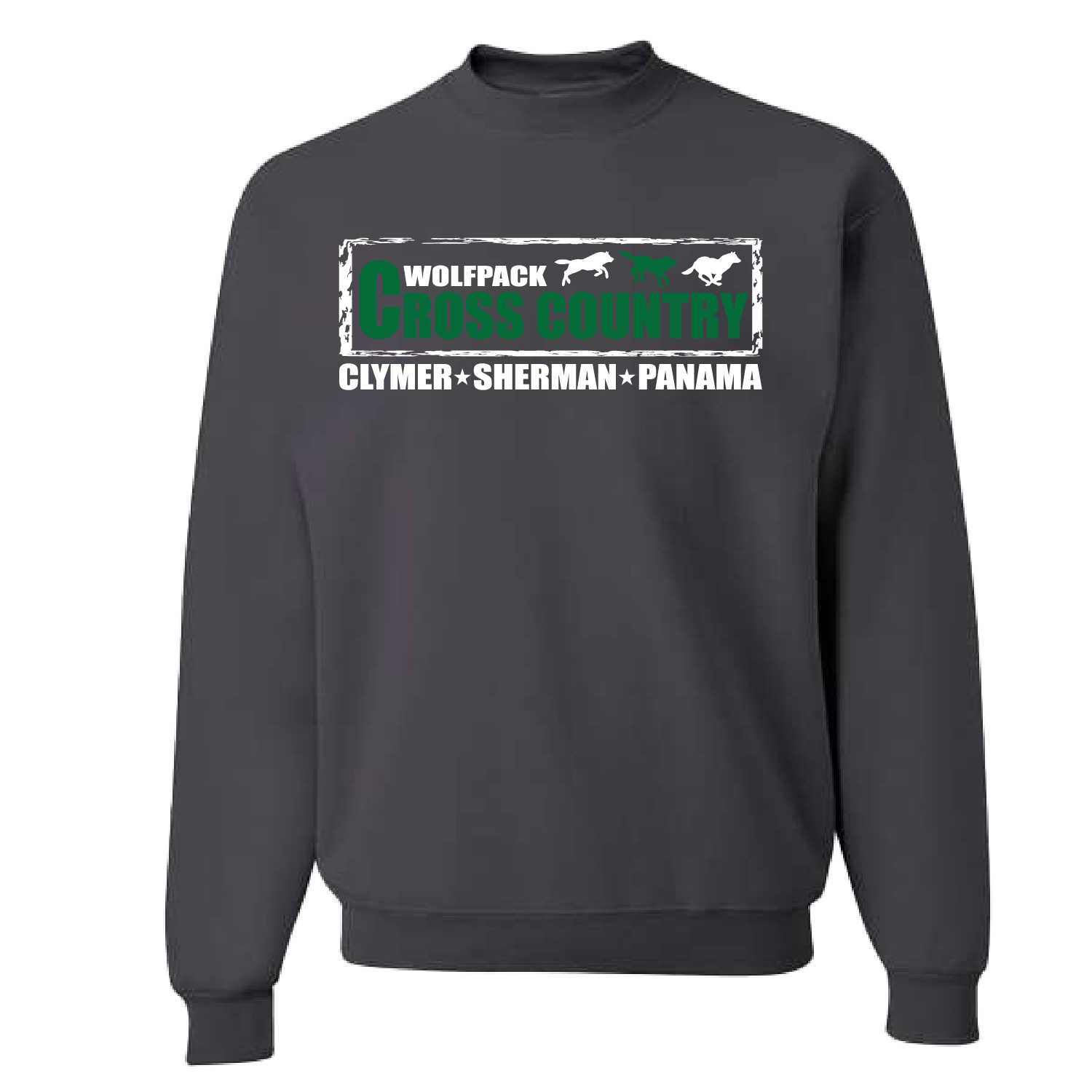 CSP Cross Country – Cotton Crew Sweatshirt – Charcoal product image