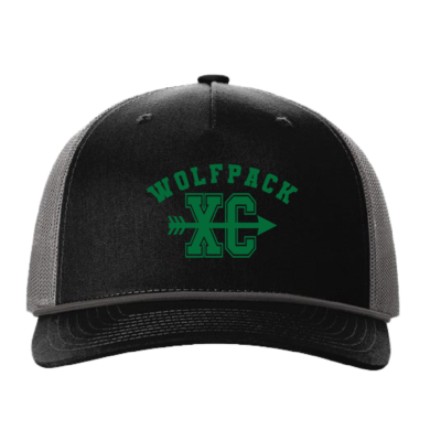 CSP Cross Country - Five-Panel Trucker with Rope Cap -Charcoal/Black