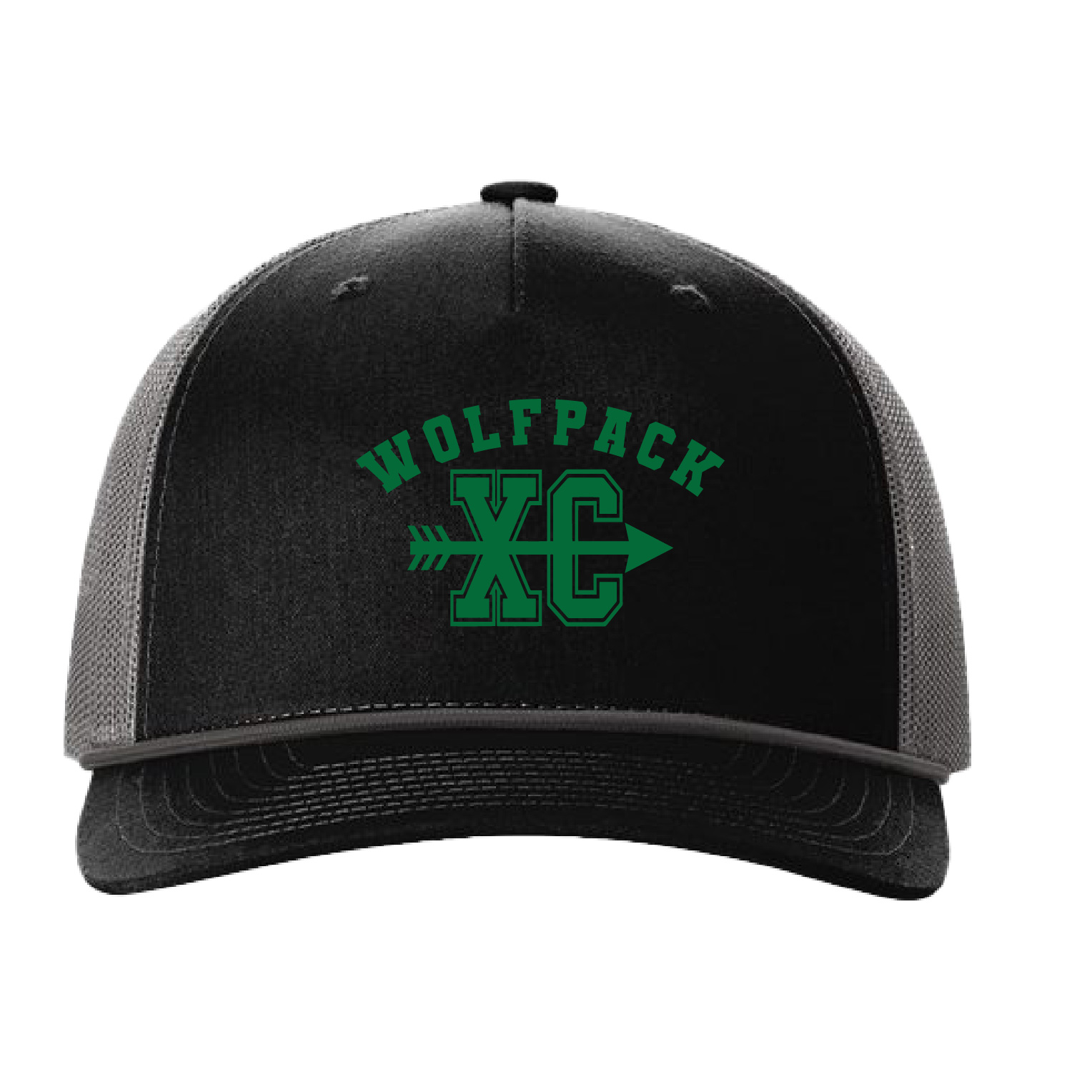 CSP Cross Country – Five-Panel Trucker with Rope Cap -Charcoal/Black product image