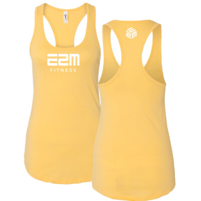 E2M – Next Level Ladies Ideal Racerback Tank- Banana Cream product image