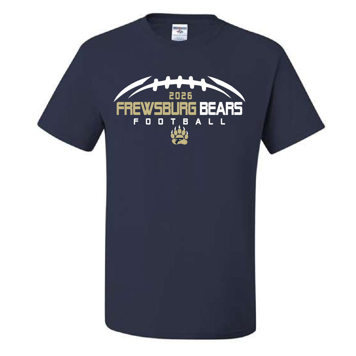 Frewsburg Football- Navy Cotton Sweatshirt product image