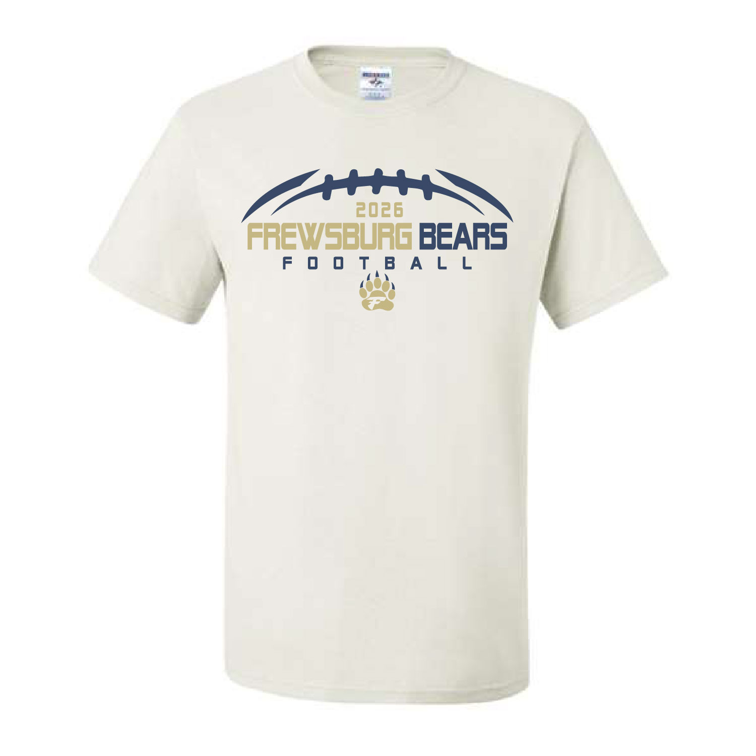 Frewsburg Football- White Cotton Sweatshirt product image