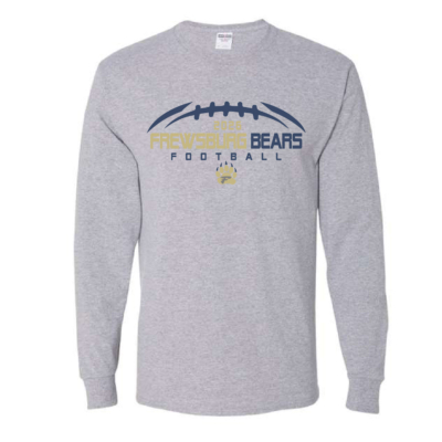 Frewsburg Football- Athletic Heather Cotton Long Sleeve product image