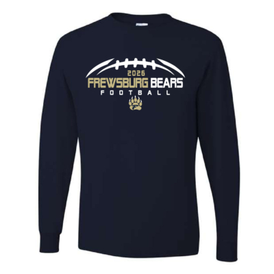 Frewsburg Football- Navy Cotton Long Sleeve product image