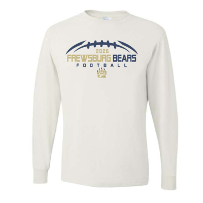 Frewsburg Football- White Cotton Long Sleeve product image