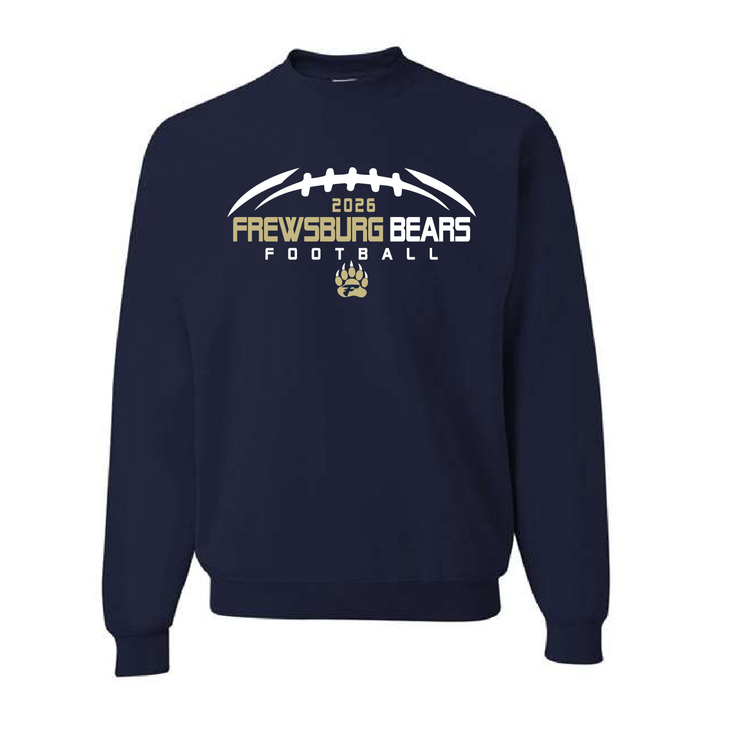 Frewsburg Football- Navy Cotton Crew product image