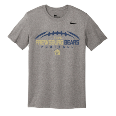 Frewsburg Football – Nike Team Legend Tee – Carbon heather product image
