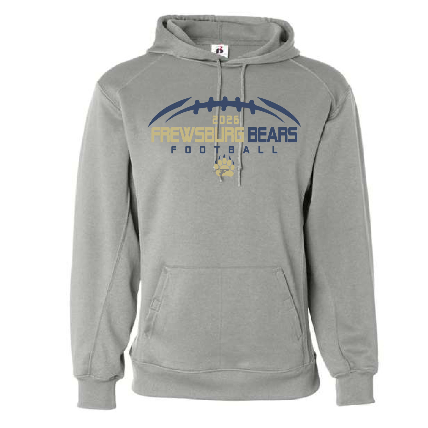 Frewsburg Football- Athletic Heather Cotton Sweatshirt product image