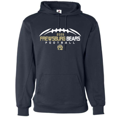 Frewsburg Football- Navy Poly Hooded Sweatshirt product image