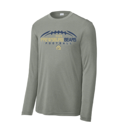 Frewsburg Football- Gray Poly Long Sleeve product image