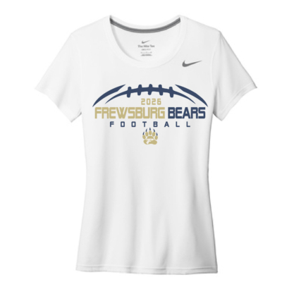 Frewsburg Football – Ladies Nike Team rLegend Tee – White product image