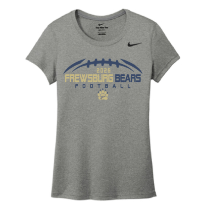 Frewsburg Football – Ladies Nike Team rLegend Tee – Carbon Heather product image