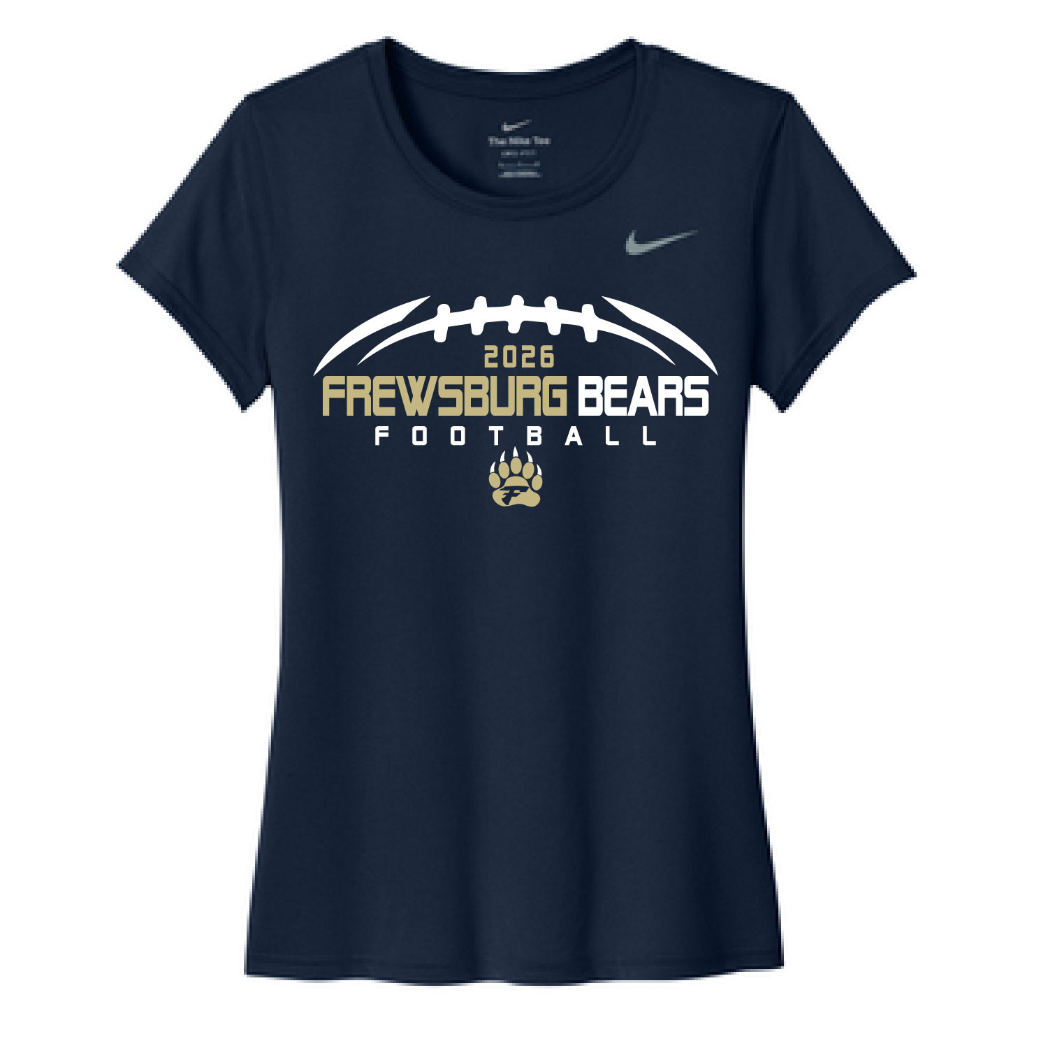 Frewsburg Football – Ladies Nike Team rLegend Tee – College Navy product image