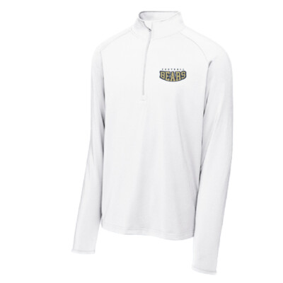 Frewsburg Football – White Quarterzip- Embroidered product image