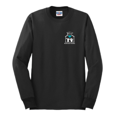 Brocton Teachers' Association - Cotton Long Sleeve Shirt - Black