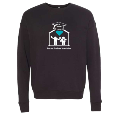 Brocton Teachers' Association - Bella Crewneck Sweatshirt - Black