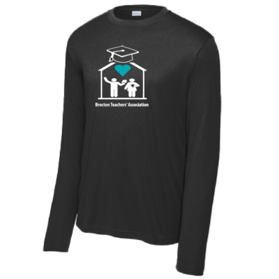 Brocton Teachers' Association - Poly Long Sleeve Shirt - Black