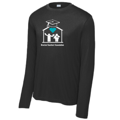Brocton Teachers’ Association – Poly Long Sleeve Shirt – Black product image