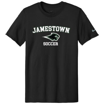 Jamestown Girls Soccer – Nike DriFit Short Sleeve Shirt – Black product image