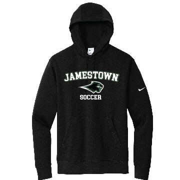 Jamestown Girls Soccer – Nike Club Fleece Pullover Hoodie – Black product image