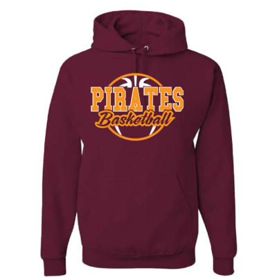Clymer Basketball - Cotton Hooded Sweatshirt