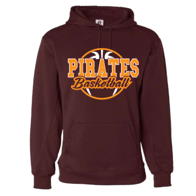 Clymer Basketball - Poly Hooded Sweatshirt