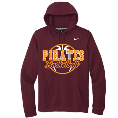 Clymer Basketball - Nike Club Fleece Pullover Hoodie