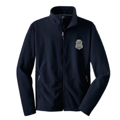 Jamestown Police Dept. – Unisex Fleece Jacket – True Navy product image