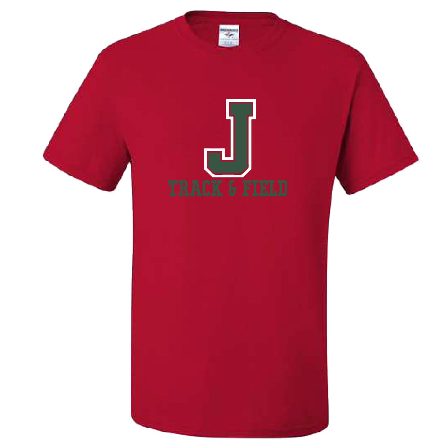 Jamestown Track – Cotton Short Sleeve Shirt – Red product image