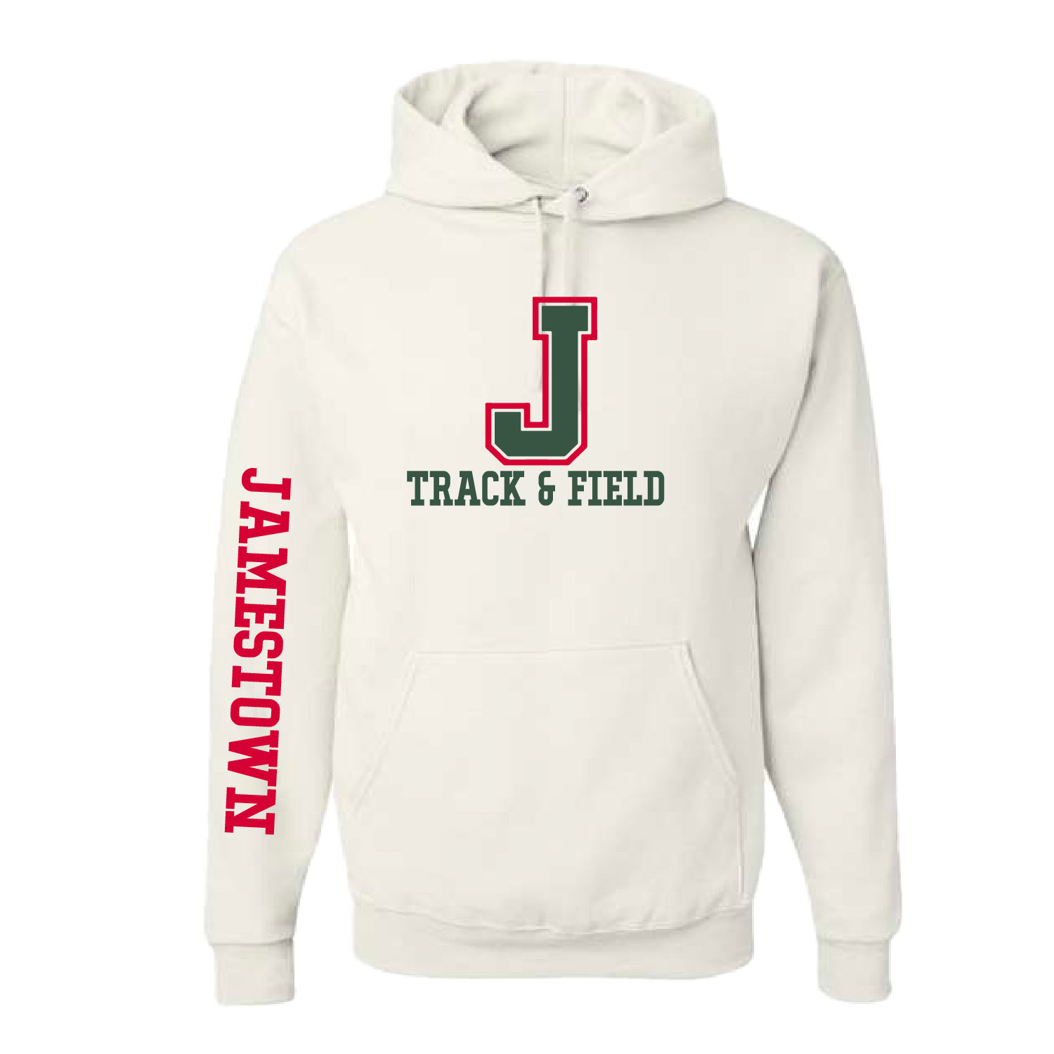 Jamestown Track – Cotton Hooded – White product image