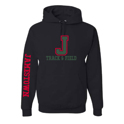 Jamestown Track – Cotton Hooded – Black product image