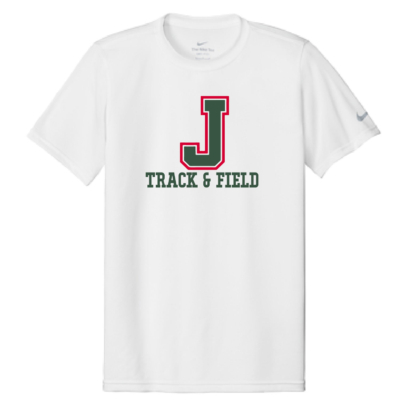 Jamestown Track – Nike Swoosh Sleeve Tee – White product image