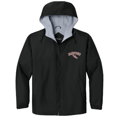 Jamestown Track – Team Jacket – Black – EMBROIDERED product image