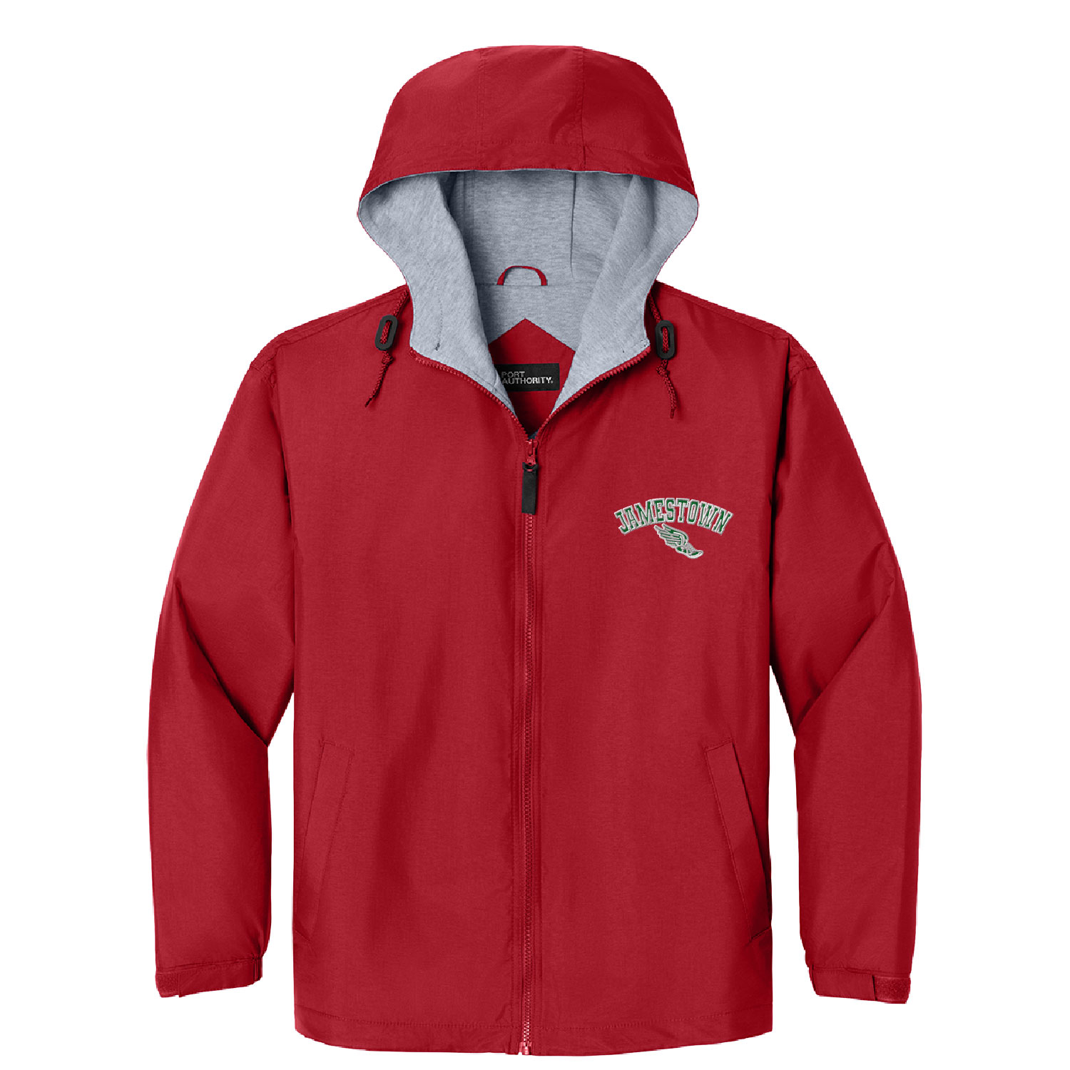 Jamestown Track – Team Jacket – Red – EMBROIDERED product image