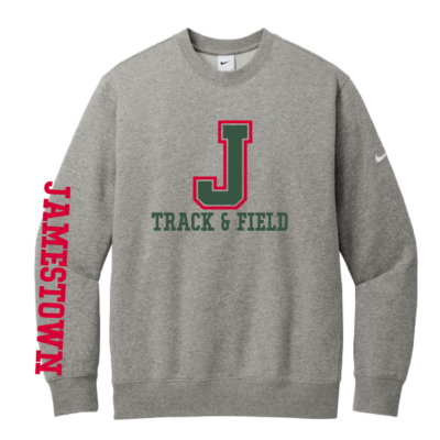 Jamestown Track – Nike Club Fleece Crew – Dark Grey Heather product image