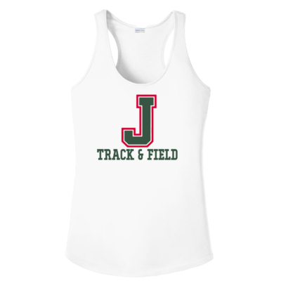 Jamestown Track – Sport Tek – POLY Ladies Tank – White product image
