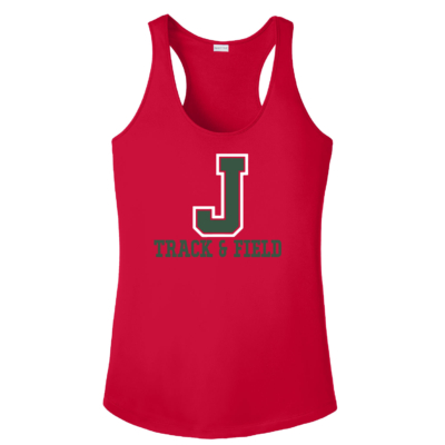 Jamestown Track – Sport Tek – POLY Ladies Tank – Red product image